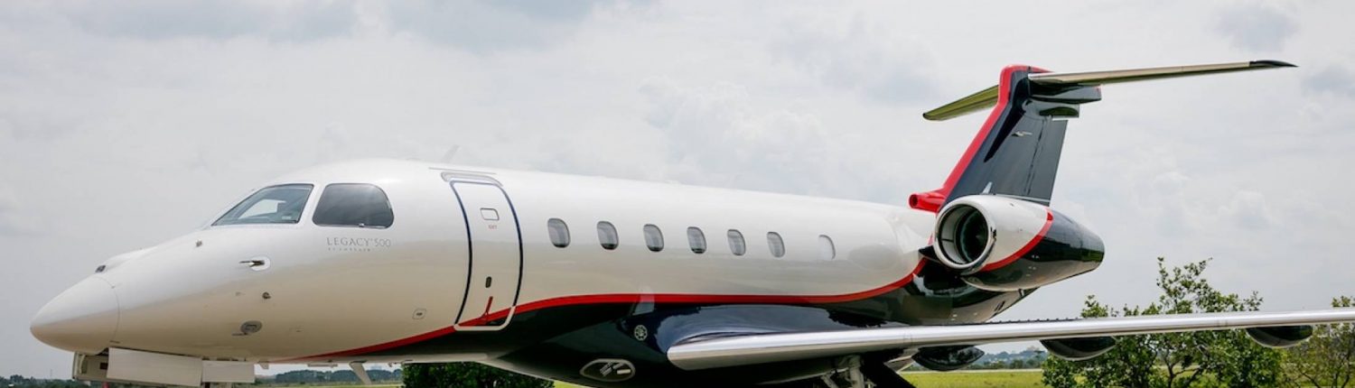 Embraer Legacy 500 jet charter